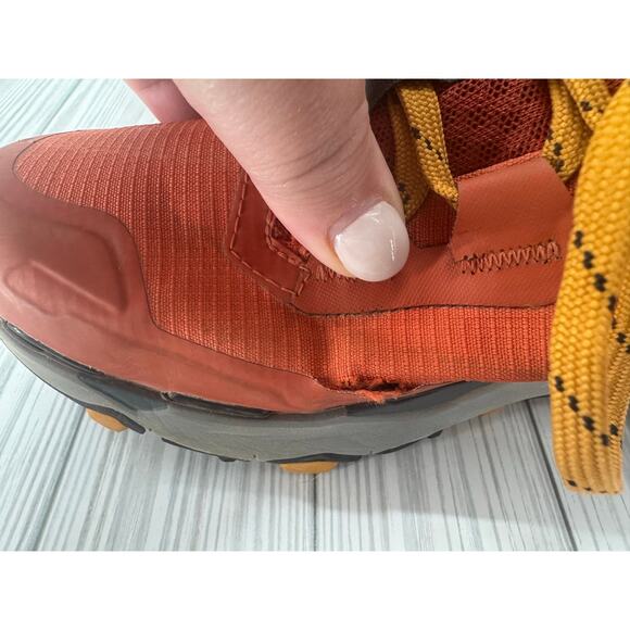 The North Face Men's 9 Vectiv Exploris Mid Futurelight Boots Burnt Ochre TNF - Picture 6 of 11